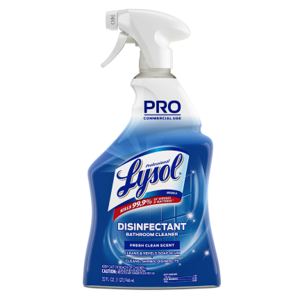 Professional Lysol Disinfectant Bathroom Cleaner