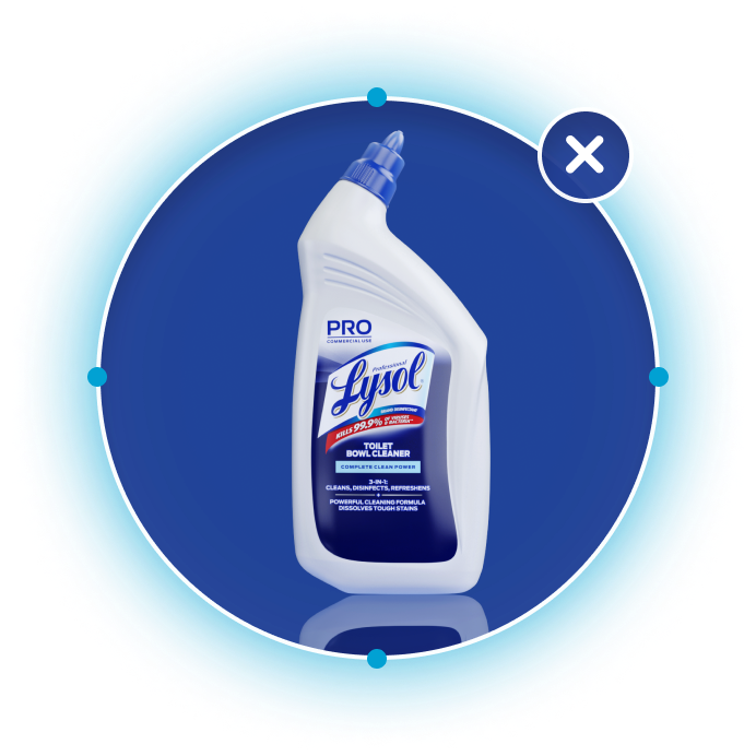 Professional Lysol Toilet Bowl Cleaner